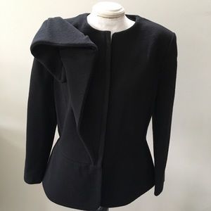 armani collezioni black suit NWT